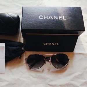 Chanel Aviator Sunglasses